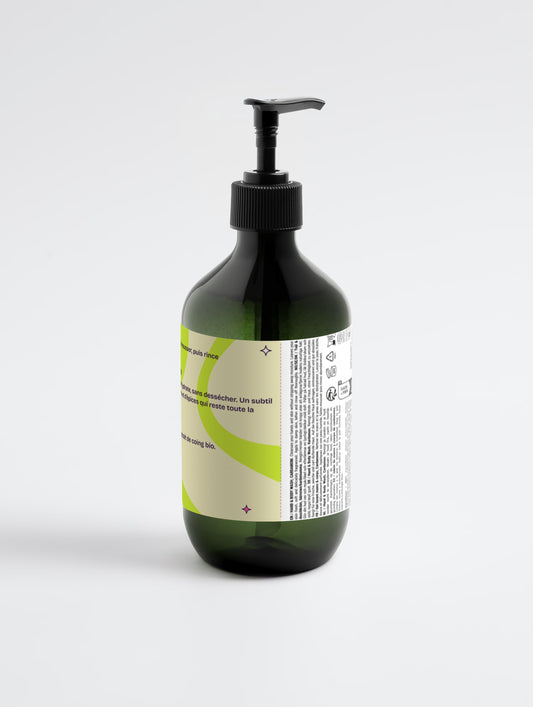 Gel lavant mains & corps, cardamome & gingembre