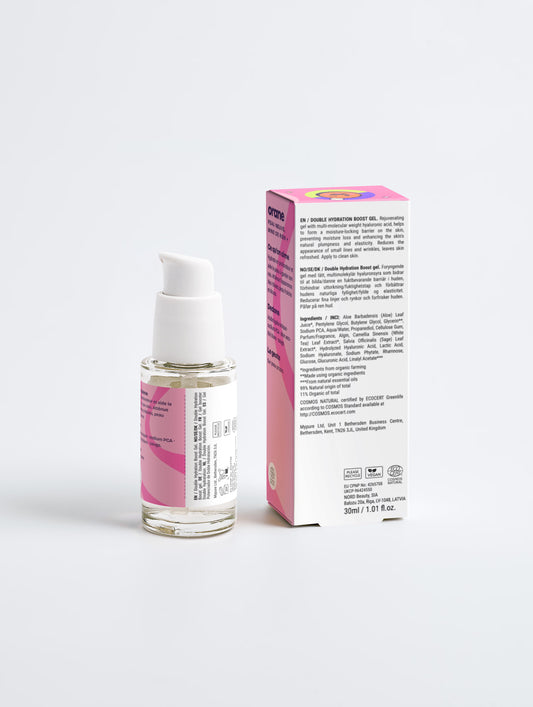 Gel double hydratation à l'acide hyaluronique