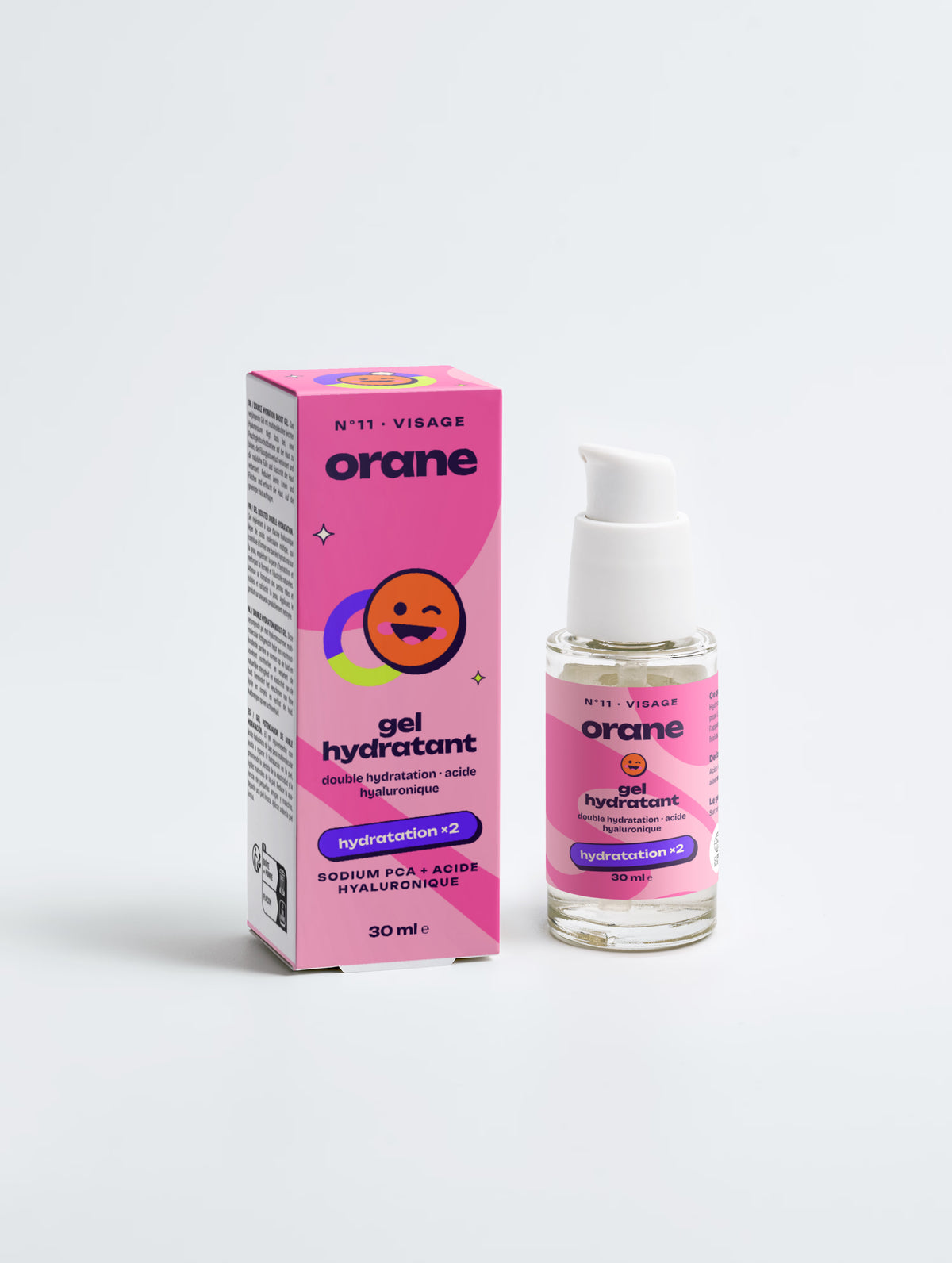 Gel double hydratation à l'acide hyaluronique