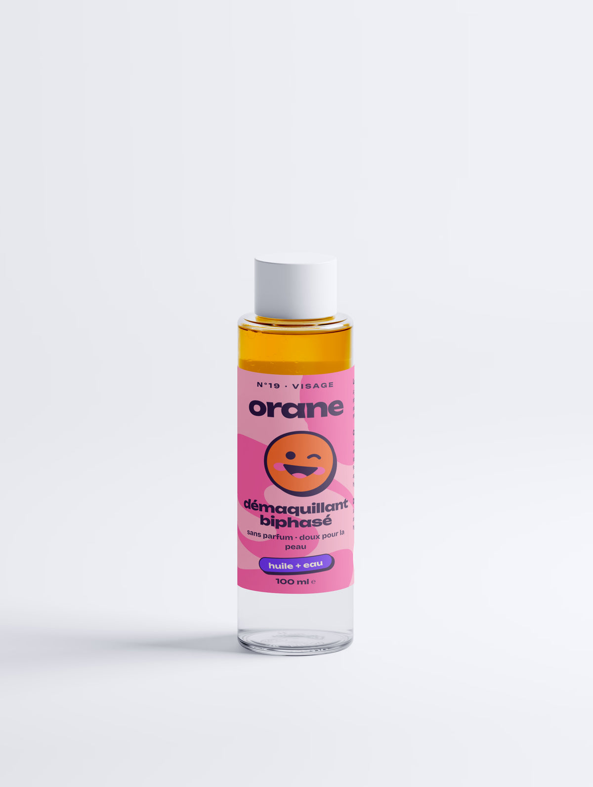 Démaquillant biphasé, sans parfum