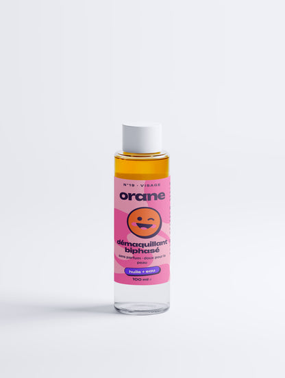 Démaquillant biphasé, sans parfum