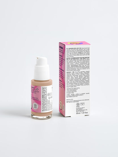 Crème solaire teintée SPF 30