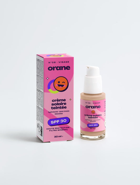Crème solaire teintée SPF 30